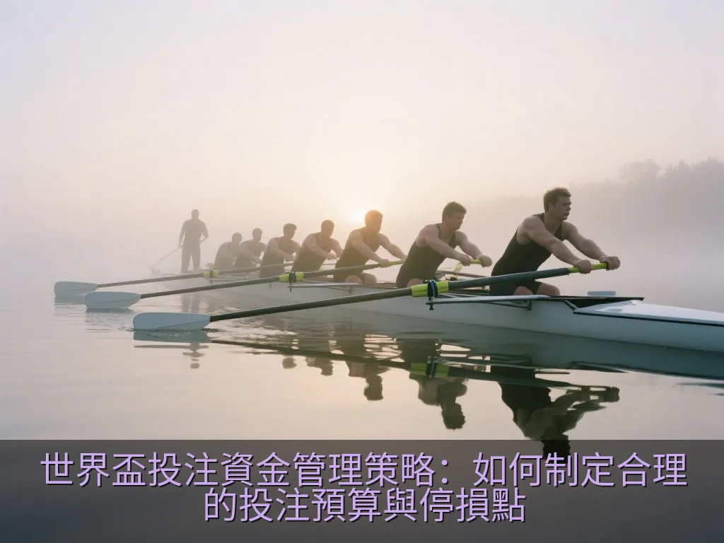 世界盃投注資金管理策略：如何制定合理的投注預算與停損點